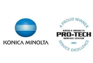MBS Works Earns 2025 Konica Minolta Pro-Tech Service Award for Excellence